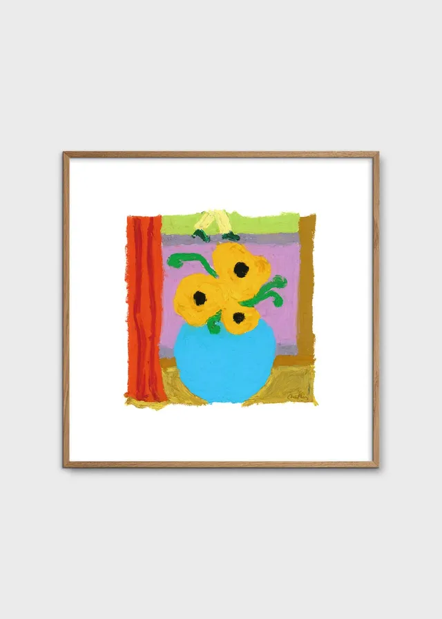 The Poster Club Art Prints Vase in the Window Poster 50x50