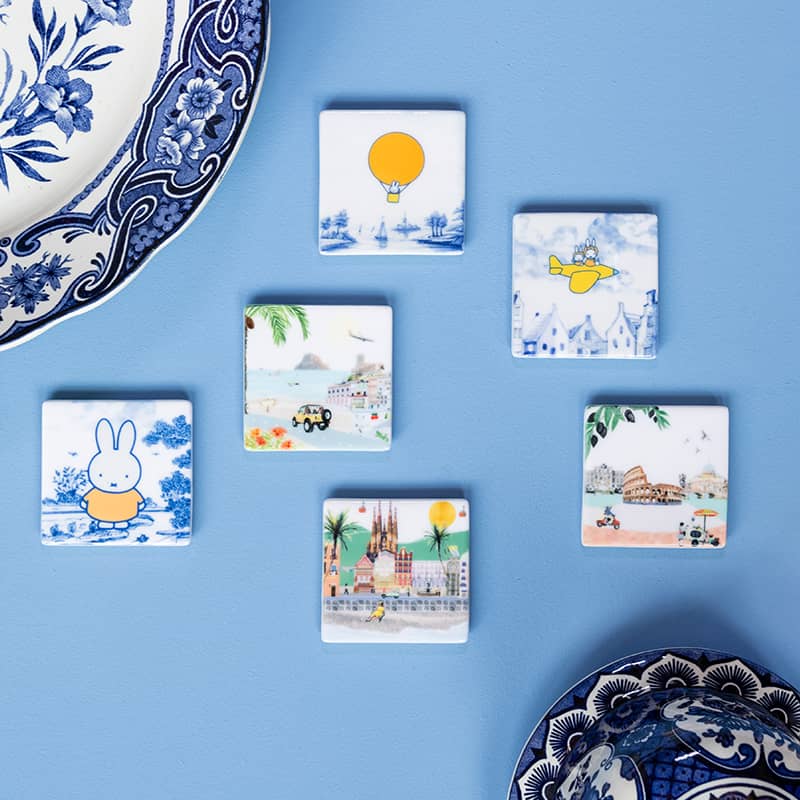 Storytiles Mini's Idyllisch Ibiza Fliese Mini Insel-Motiv