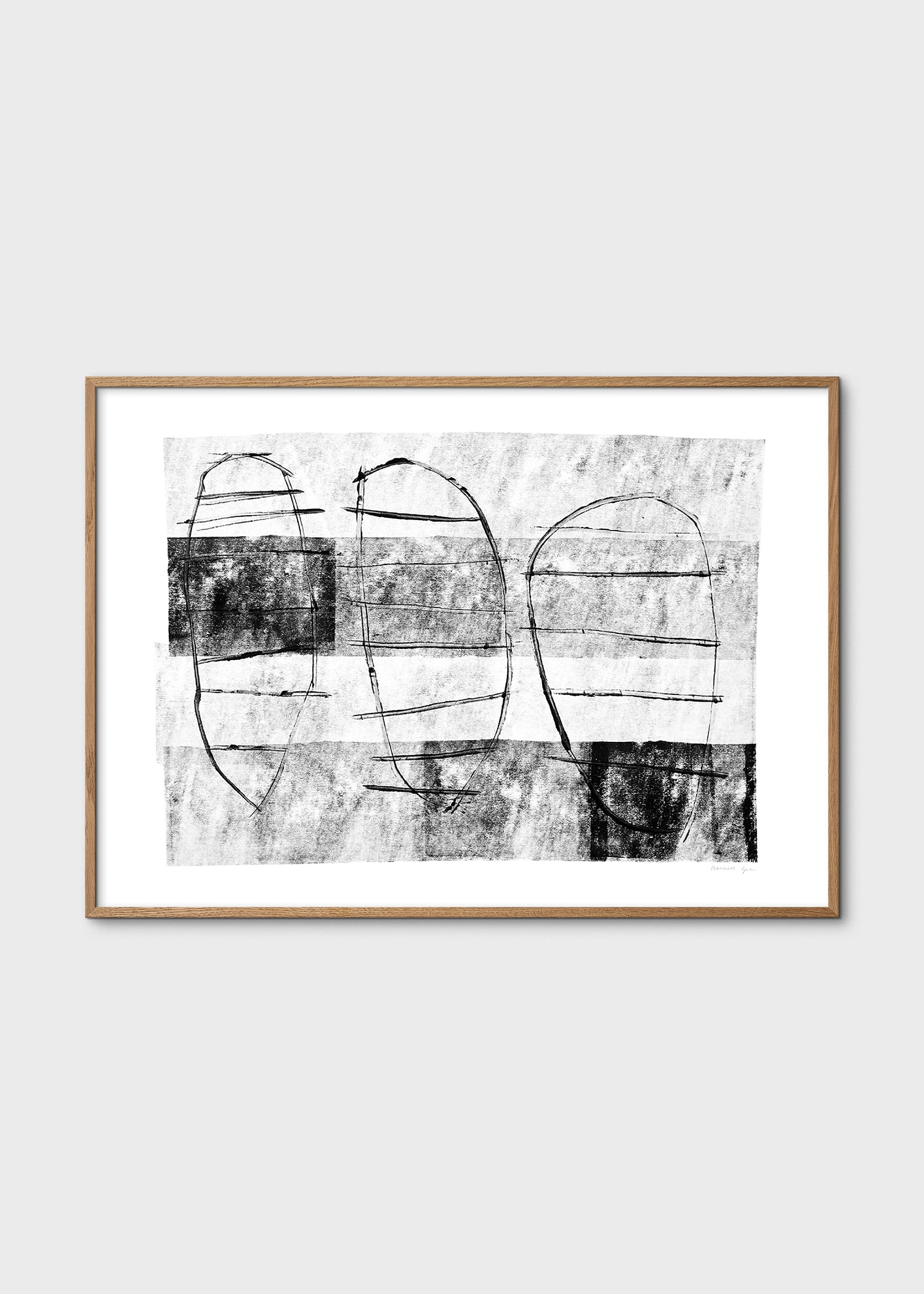 The Poster Club Art Prints No. 187 Poster 30x40 schwarz-weiß