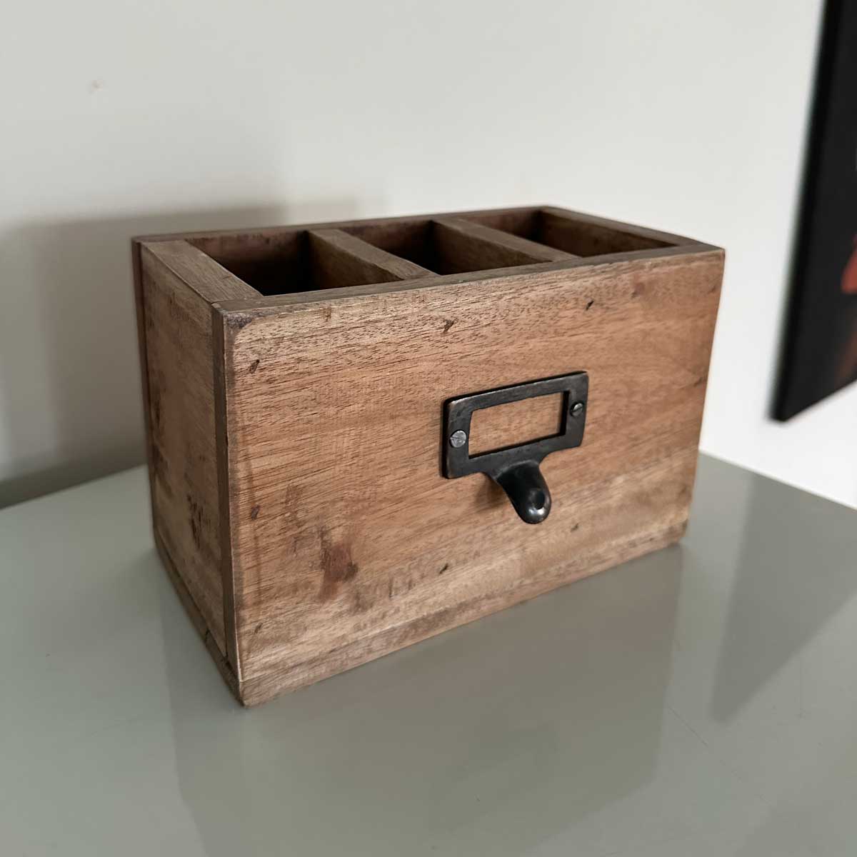 LS-LebenStil Küche & Haushalt Napoli Schublade Braun 18 cm Holz
