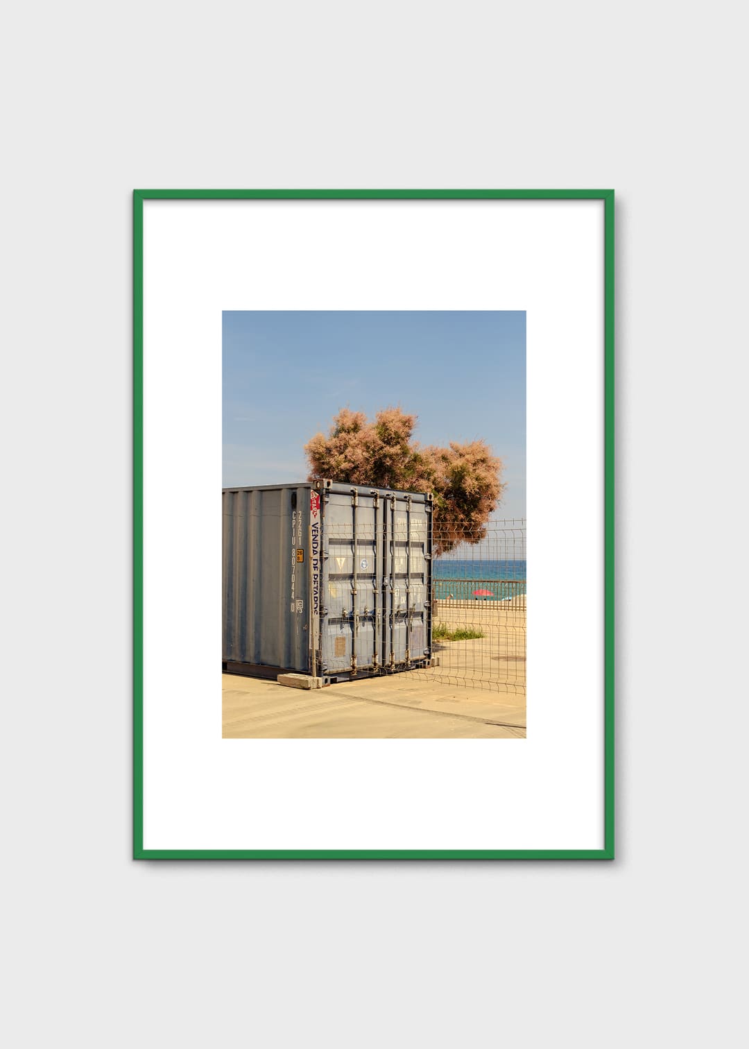 The Poster Club Art Prints Hidden Tree Poster 30x40 cm blau