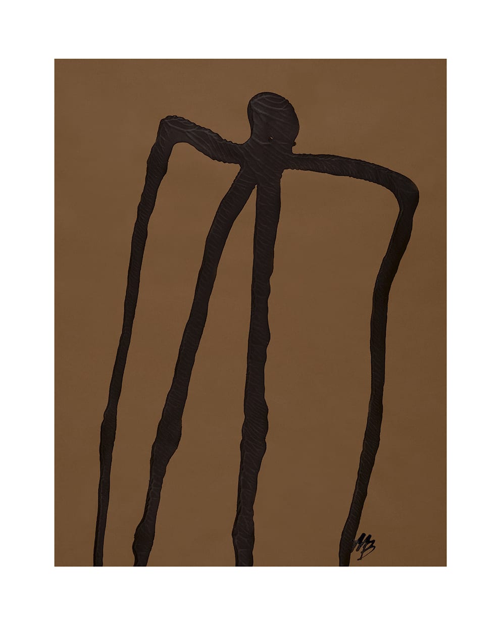 The Poster Club Malene Birger Abstract Man No. 01 Poster 40x50