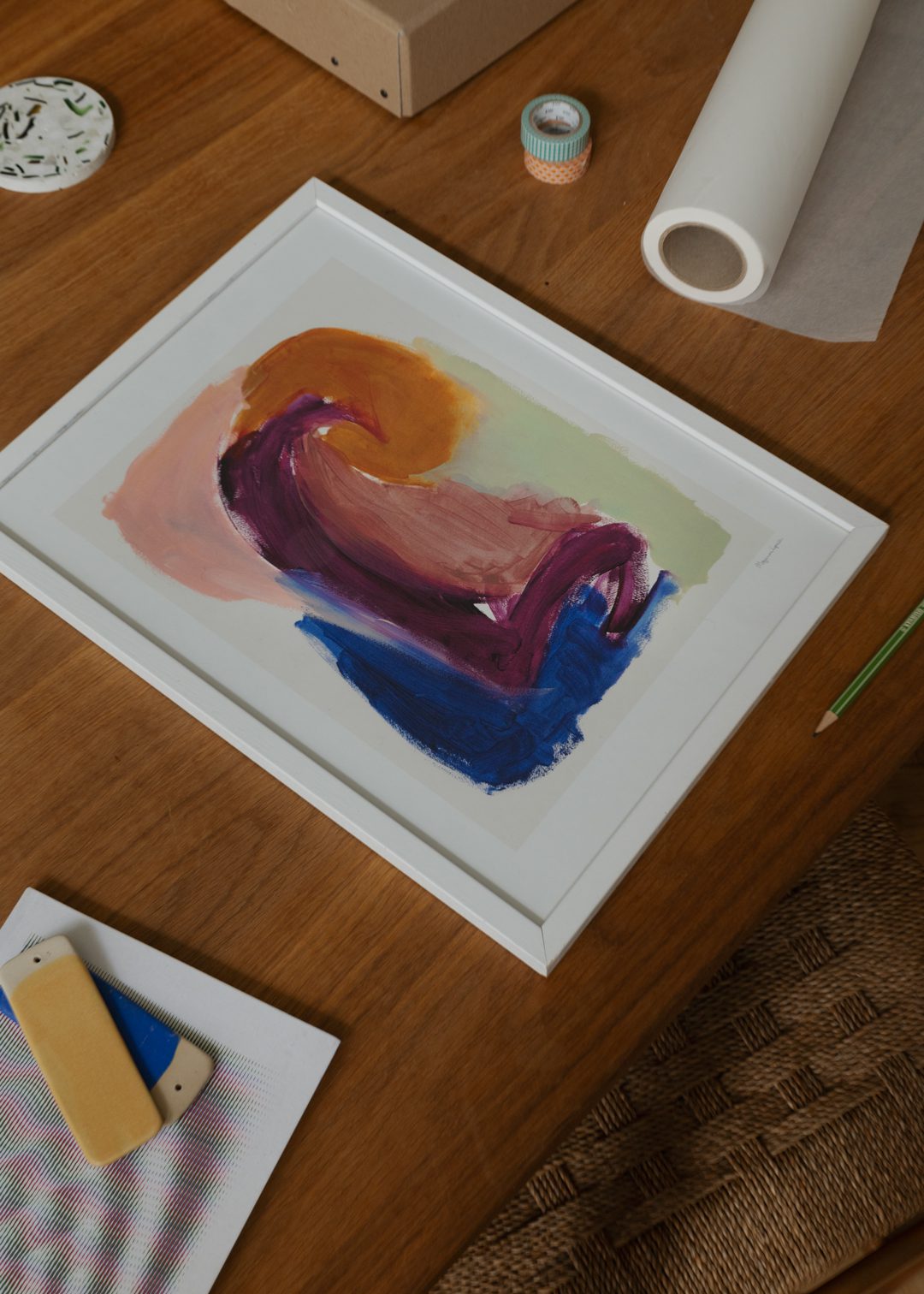 The Poster Club Mudra Poster 30x40 cm bunt abstrakt