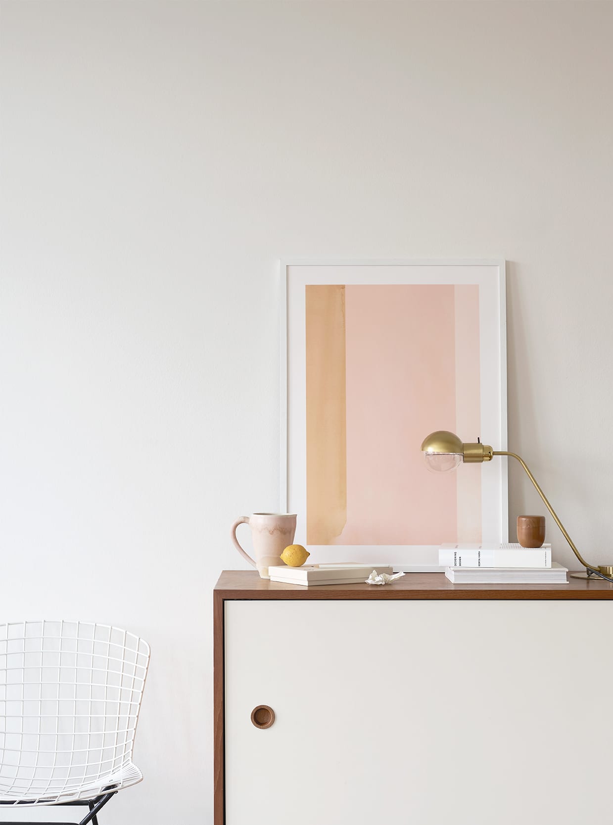 The Poster Club Art Prints E1027 No 04 Poster 50x70 cm orange