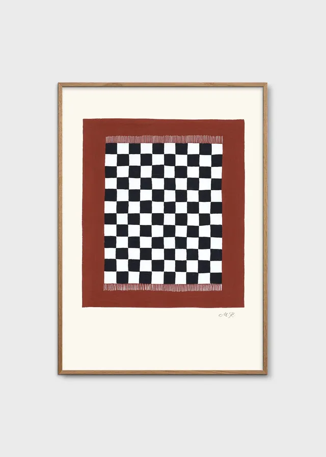 The Poster Club Tern No. 5 Poster A4 abstrakt schwarz