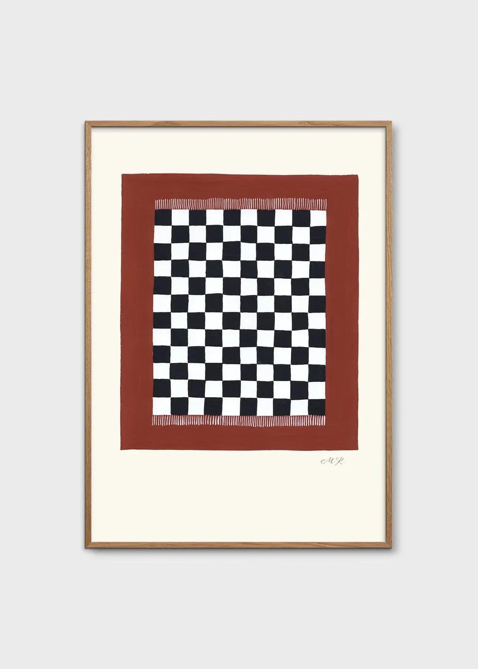 The Poster Club Tern No. 5 Poster A4 abstrakt schwarz