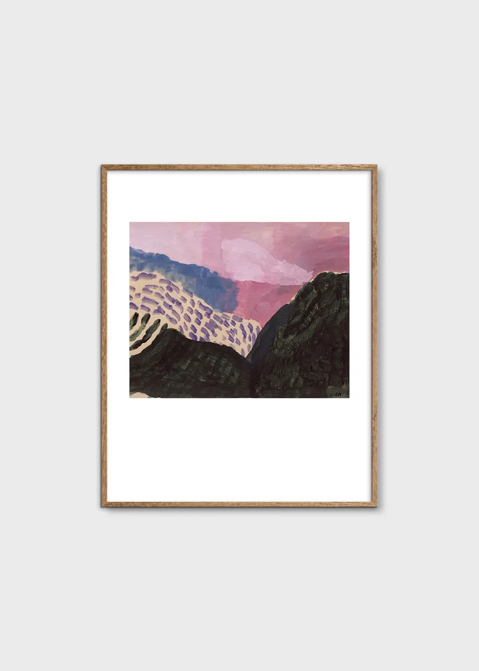 The Poster Club Art Prints Landscape Poster 40x50 cm beige