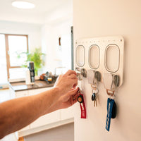 aircraftwindows Key Holder Triple Schlüsselbrett Gurtschnalle