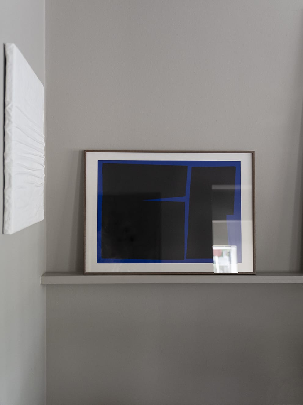 The Poster Club Blue Geometric 02 Poster 50x70 blau