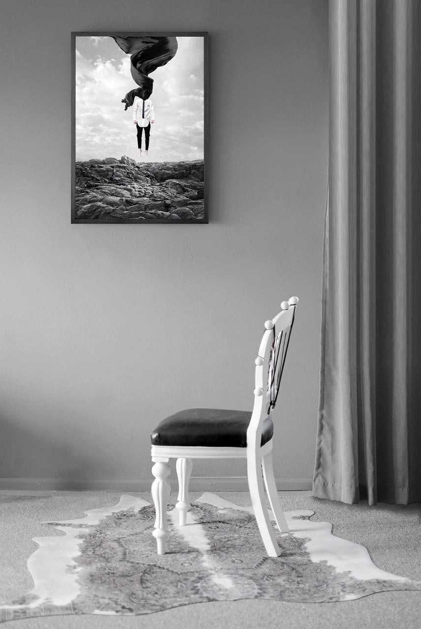 Mineheart The White Sky XXVIII Leinwand 21x30cm