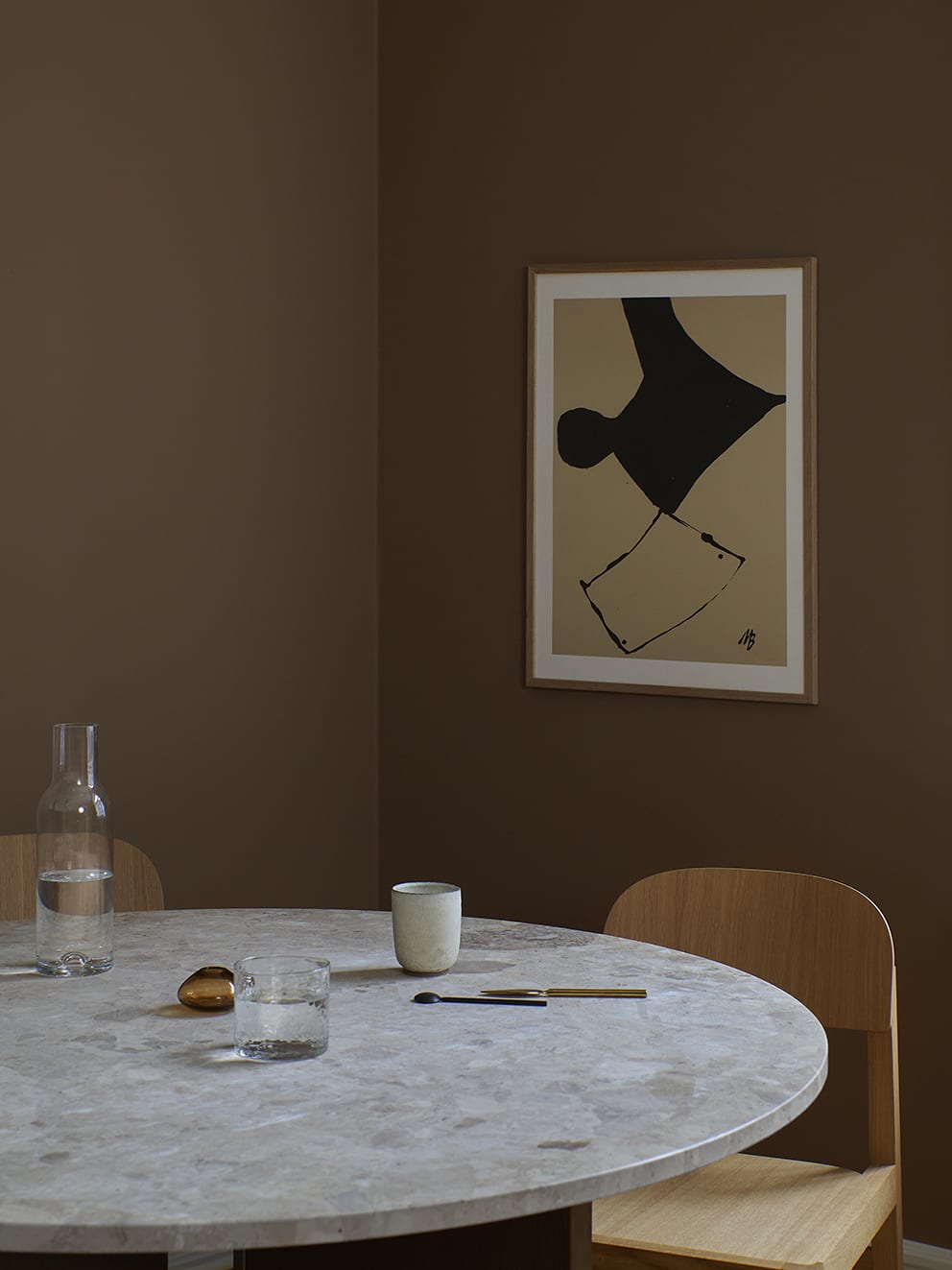 The Poster Club My Patch Kunstdruck 30x40 cm beige