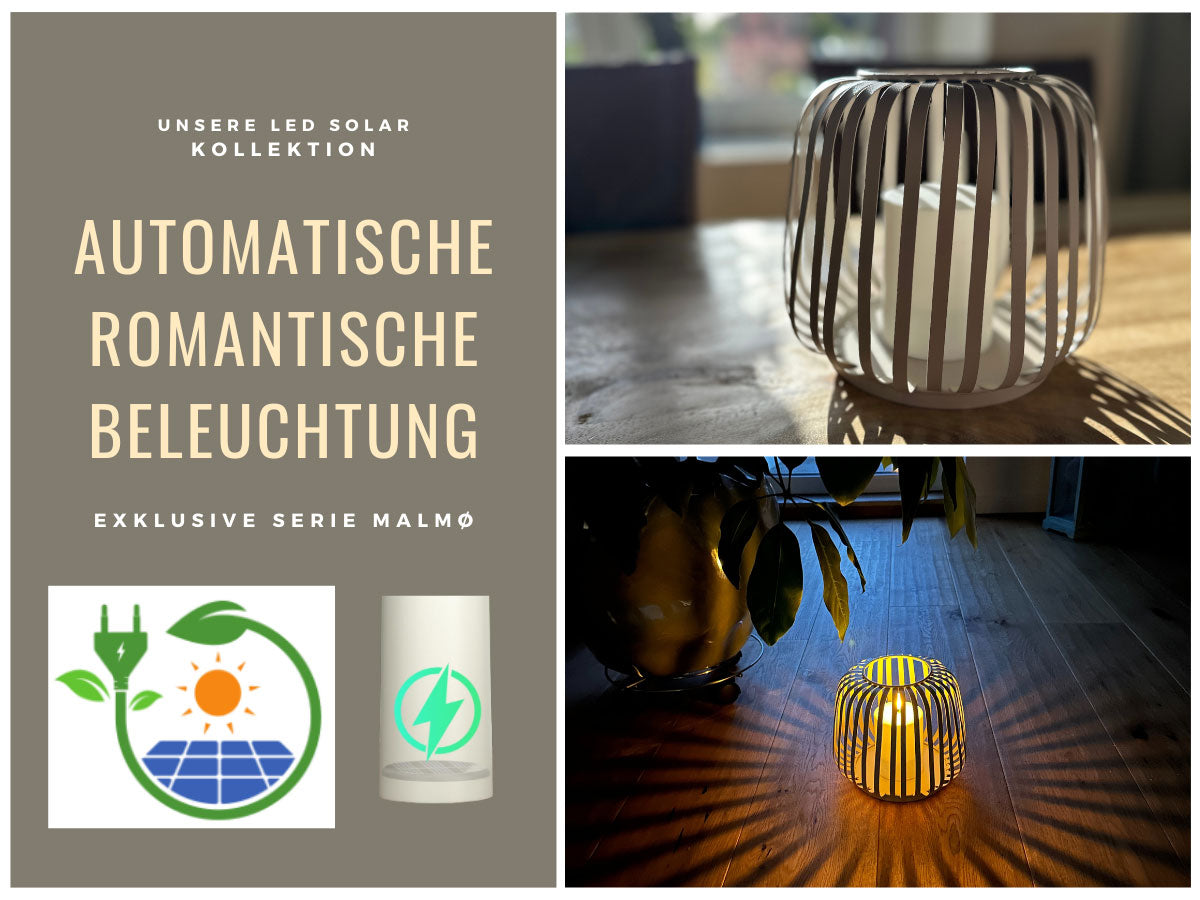 LS-LebenStil Möbel & Wohnen LED Windlicht 20cm Sand Timer