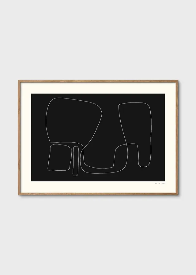 The Poster Club Art Prints Connect Poster 30x40 cm minimalistisch