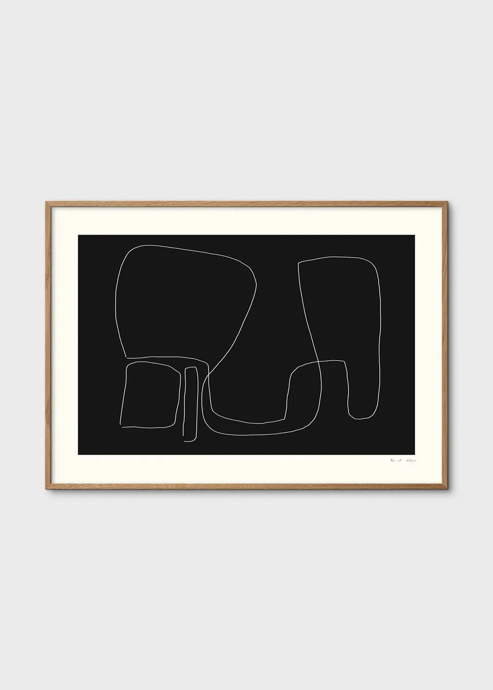The Poster Club Art Prints Connect Poster 30x40 cm minimalistisch