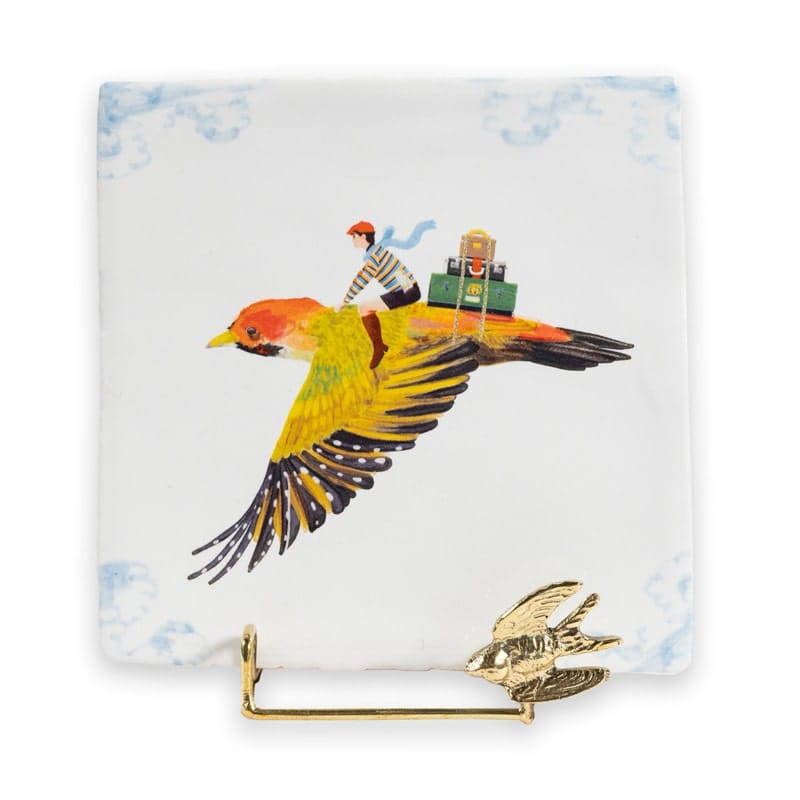 StoryTiles Tile holders Golden Holdie Swallow Fliesenhalter gold