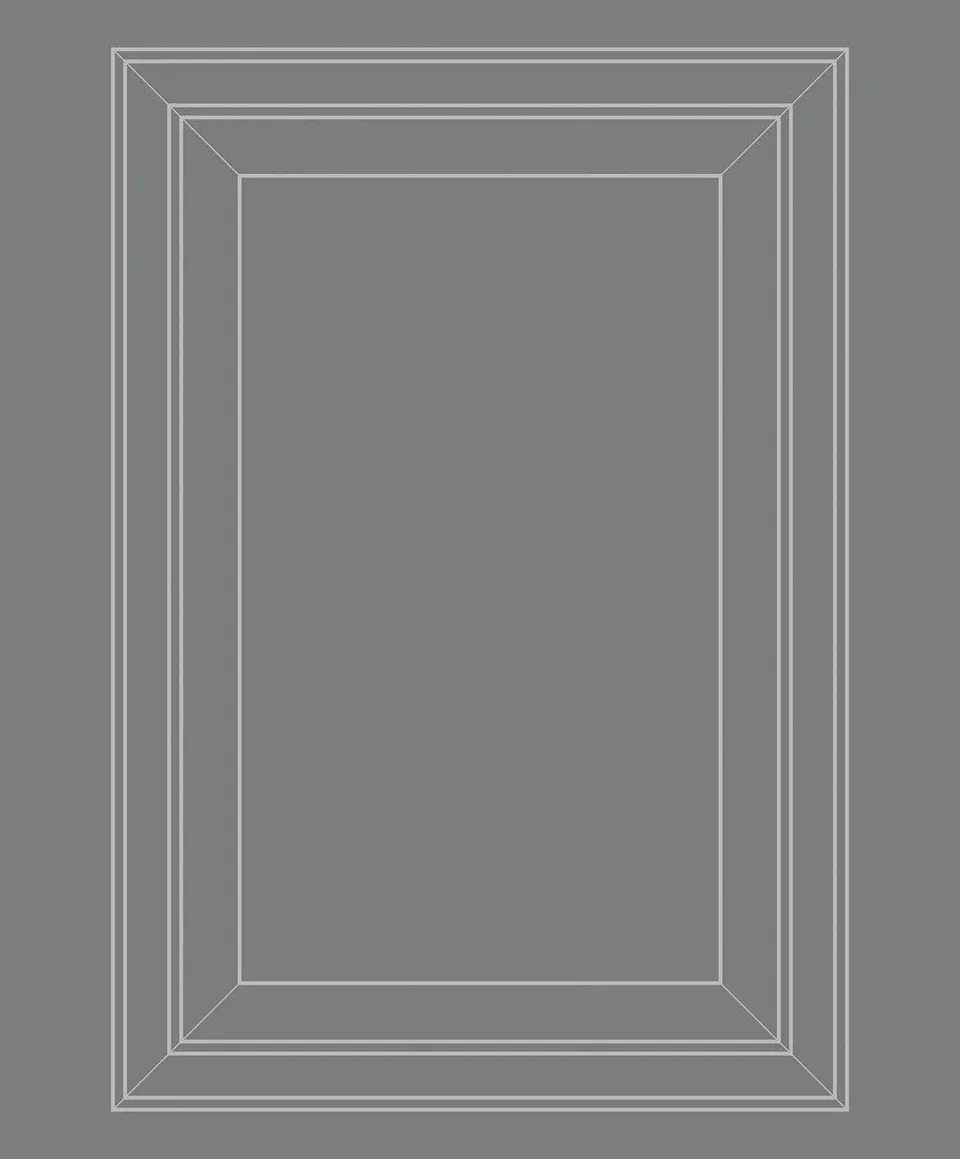 Mineheart Outline Panel Tapete Grau Vlies 52cm x 10m