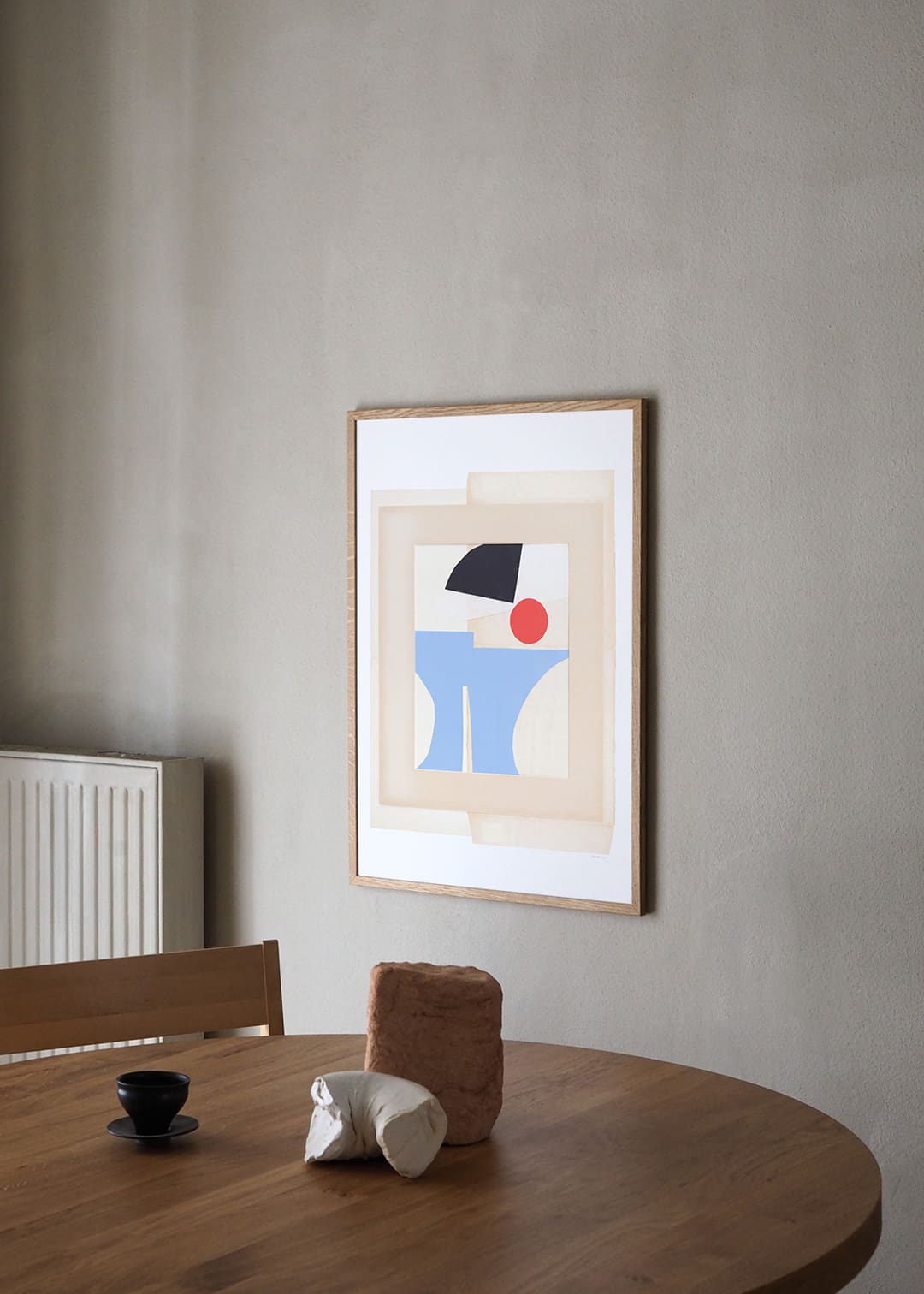 The Poster Club Balance No.111 Kunstdruck 30x40 cm beige