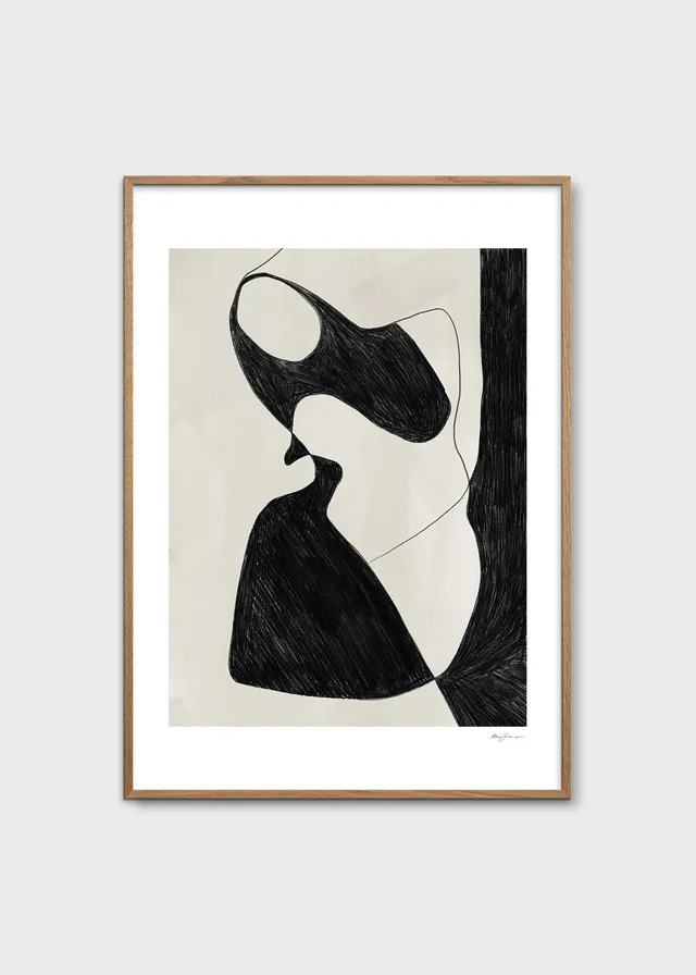 The Poster Club Amphibian Poster 30x40 cm Schwarz