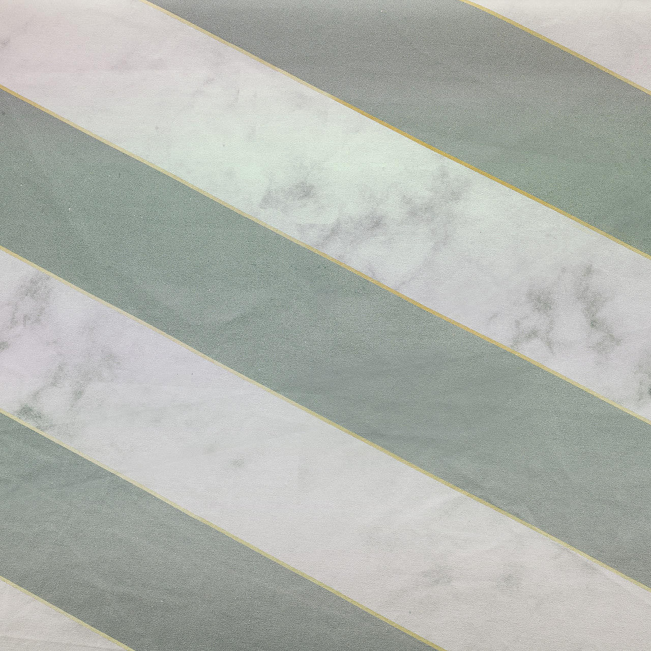 Mineheart Fashion Diagonal Marble Fabric Stoff grün Baumwolle