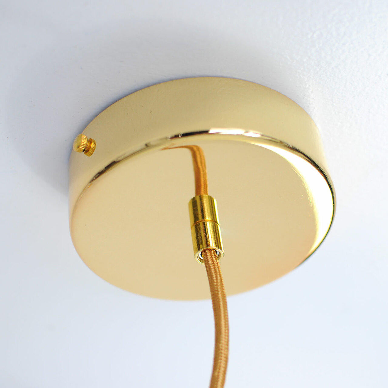 Mineheart King Edison Trio Pendelleuchte Messing