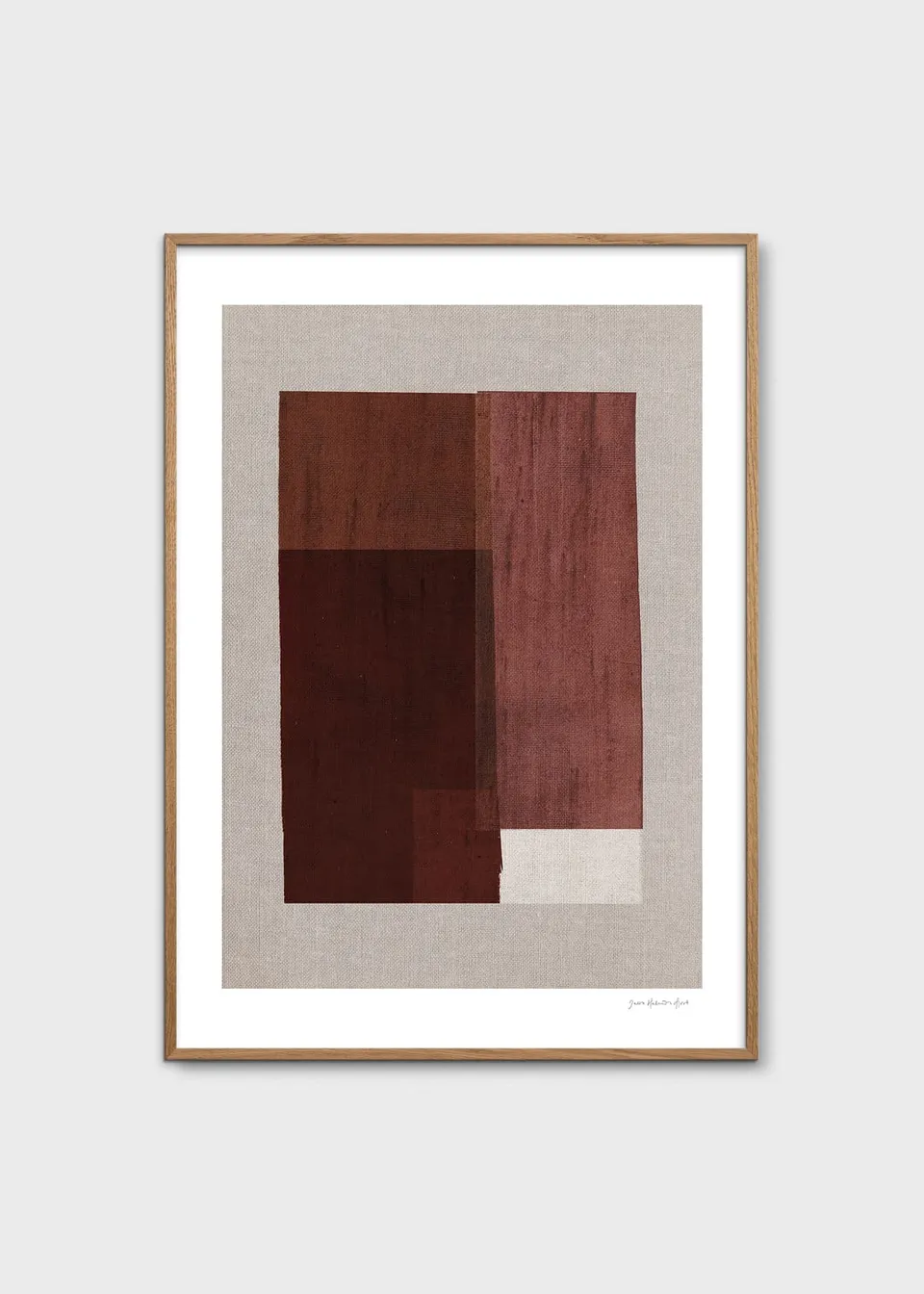 The Poster Club Red Velvet Poster 30x40 cm abstrakt