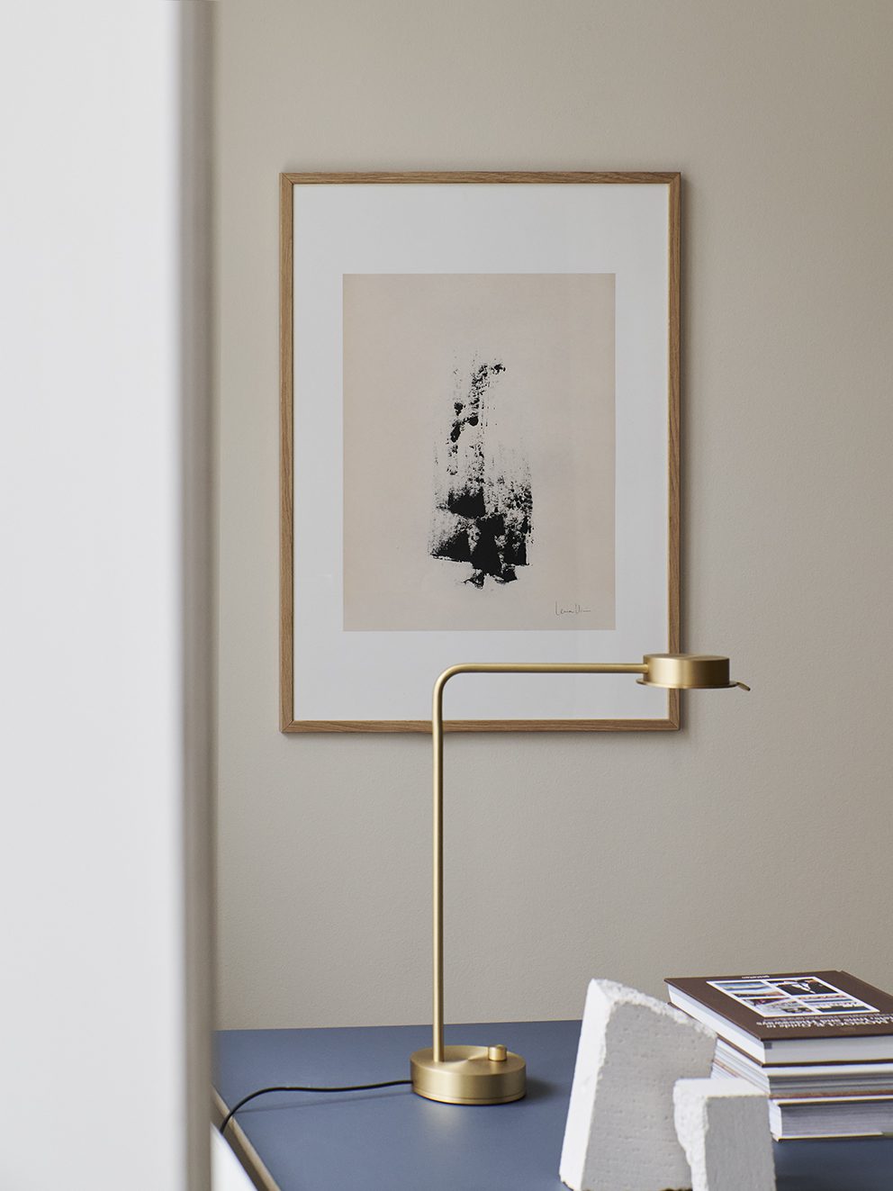 The Poster Club October Poster 30x40 cm abstrakt beige