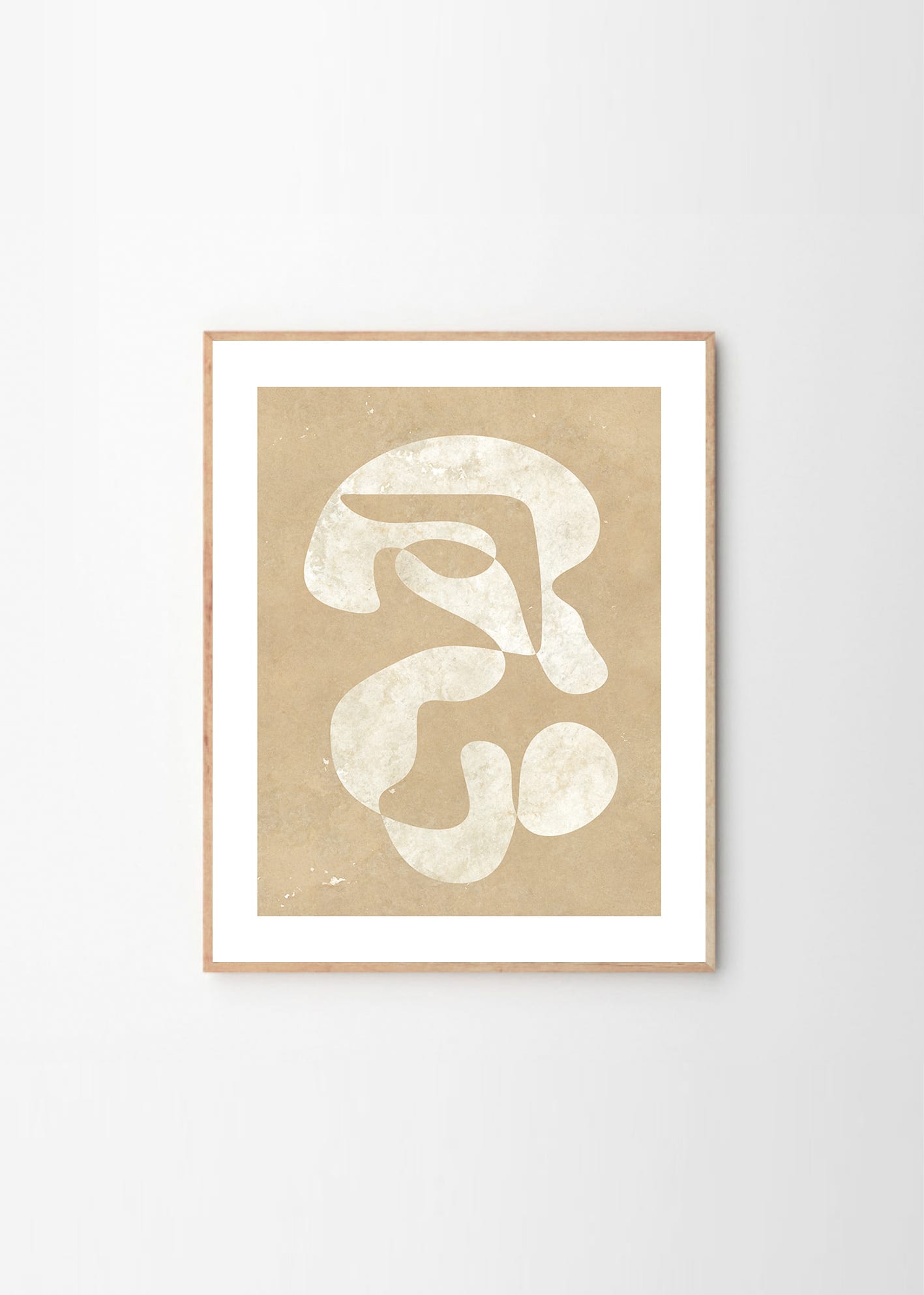 The Poster Club Art Prints The Wise Man 01 Poster 30x40 beige