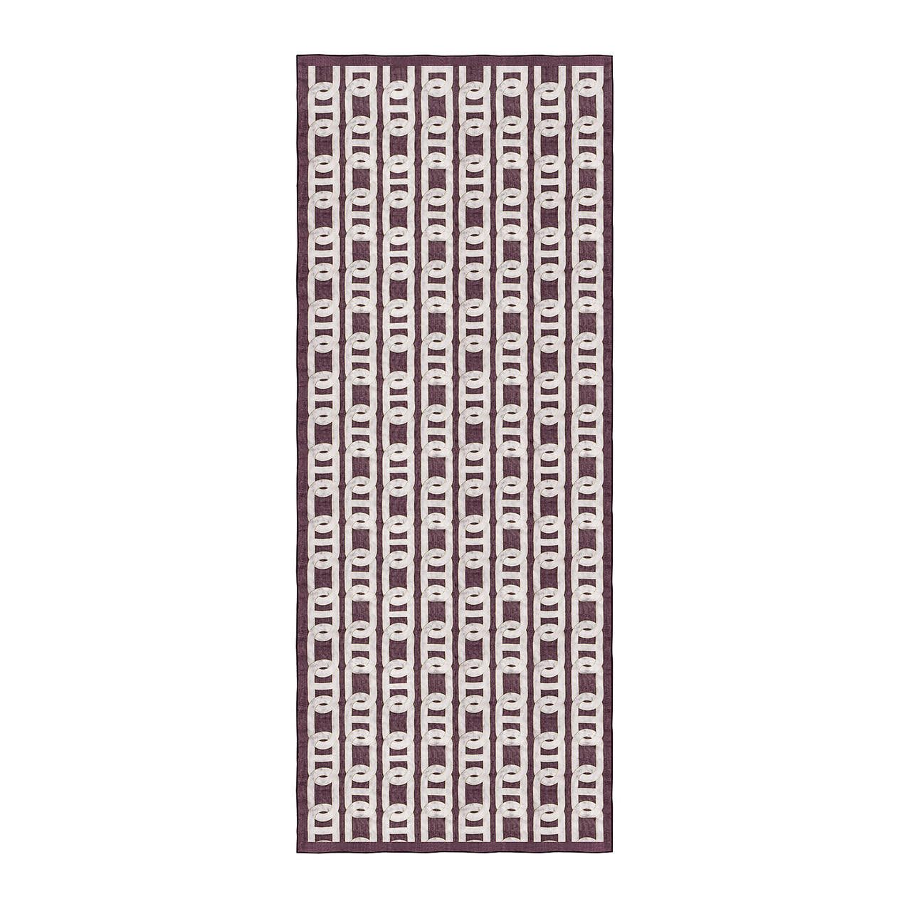 Mineheart Fashion Chain Schal Rot 70x170cm Seide