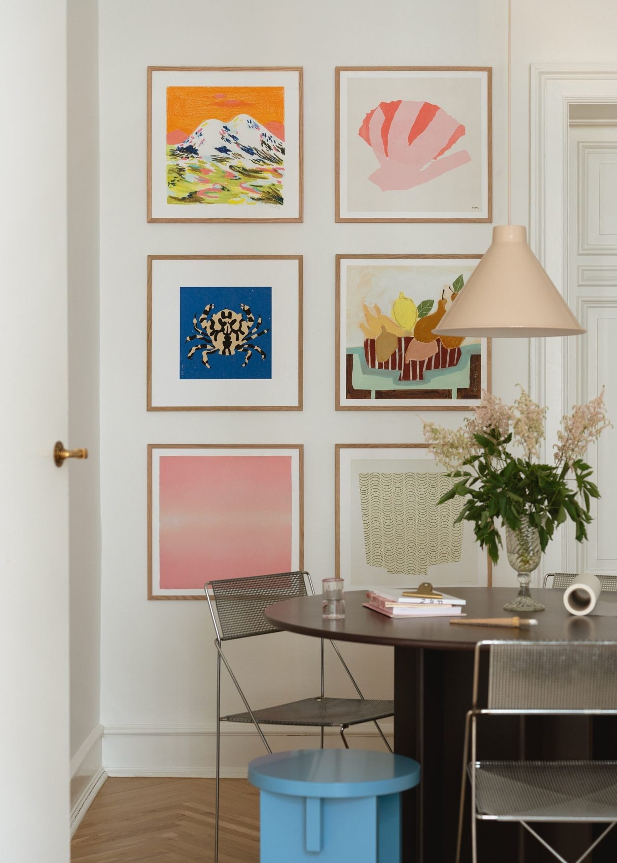 The Poster Club Curated Art Walls Edit No. 072 Wandbilder Set bunt