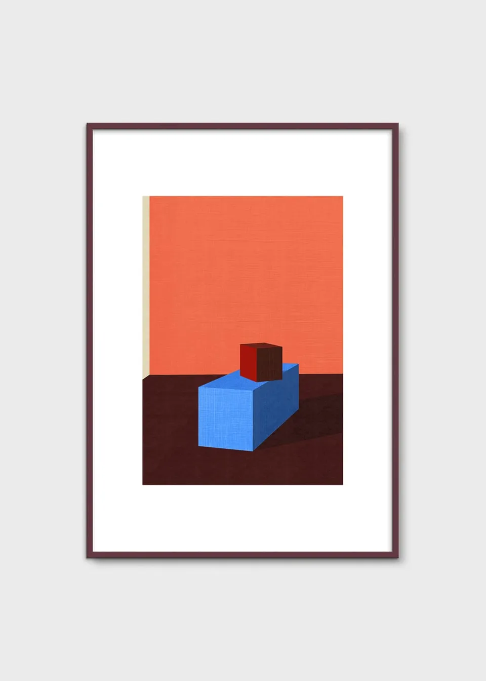 The Poster Club Cubes Poster 30x40 cm geometrisch