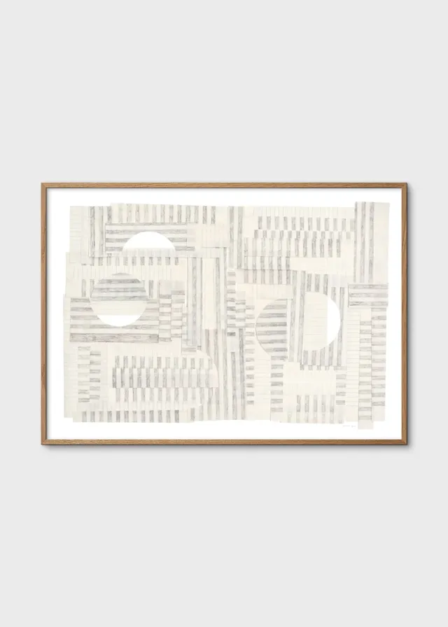 The Poster Club Balance No. 101 Poster 50x70 cm beige grau