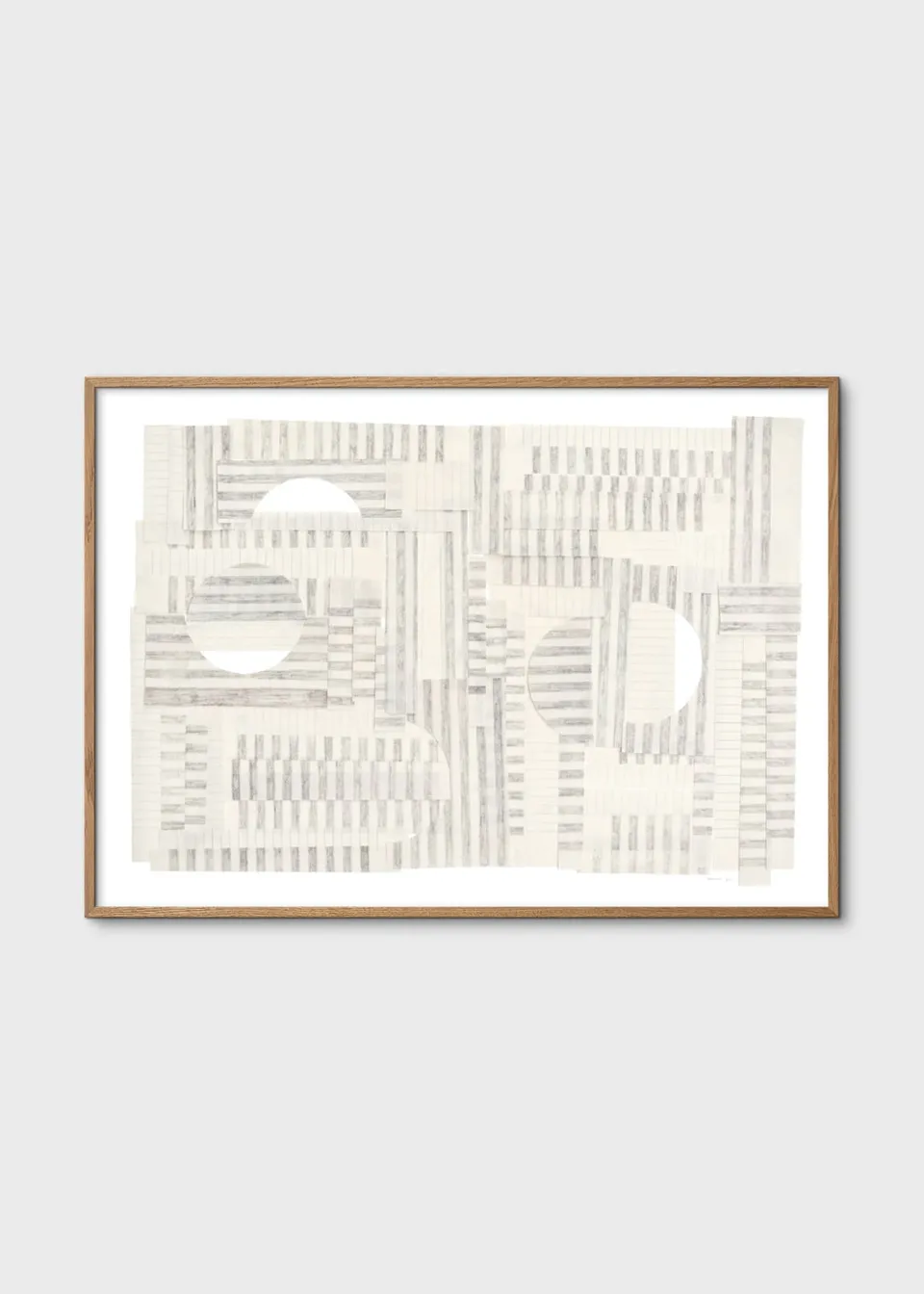 The Poster Club Balance No. 101 Poster 50x70 cm beige grau