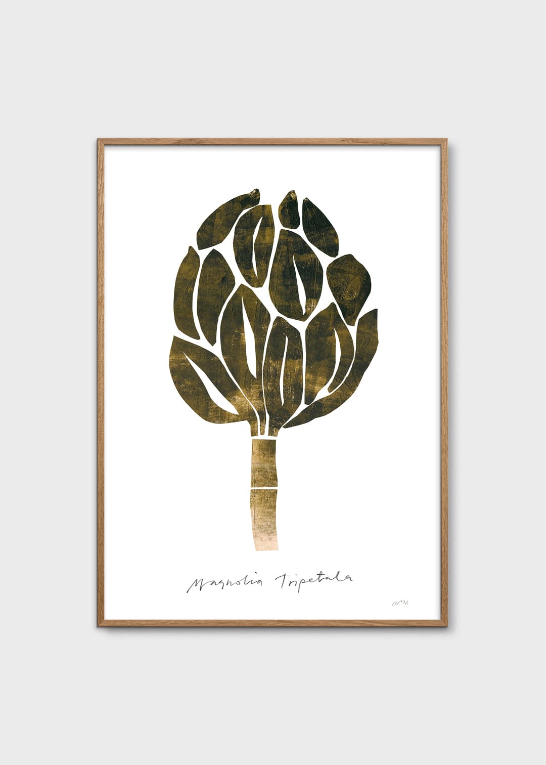 The Poster Club Art Prints Magnolia Poster 30x40 botanisch