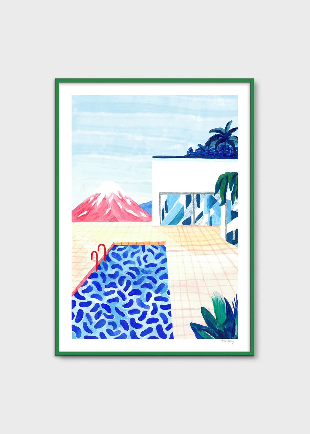 The Poster Club Art Prints Japan Poster 30x40 cm Pastell