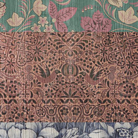 Mineheart Arts & Crafts Patchwork Tapete Panel-A Rolle