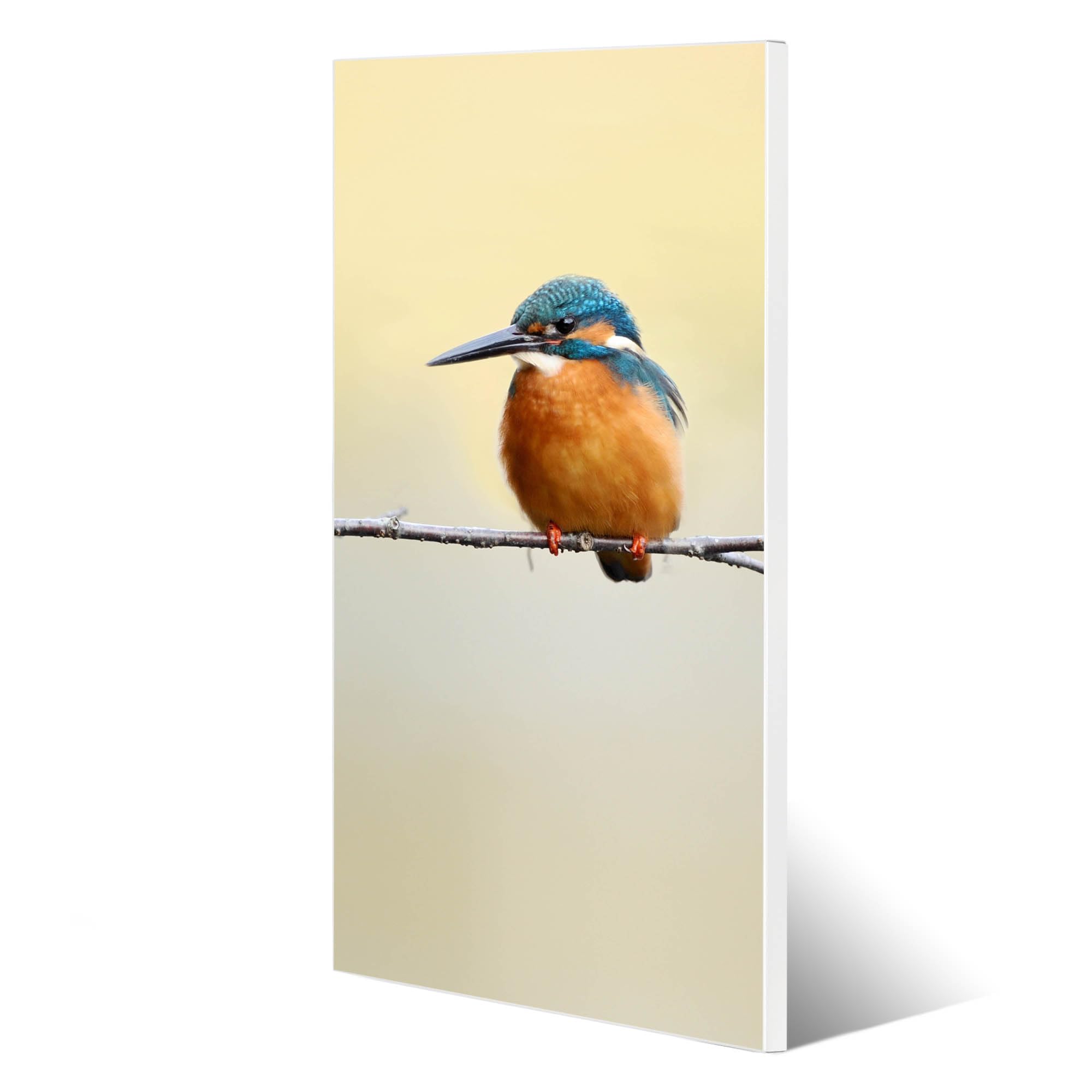 Banjado Magnettafel Pause 37x78 cm Magnetwand Metall weiß