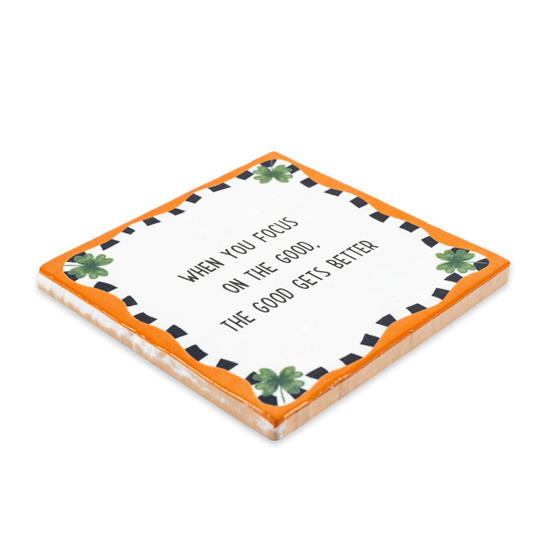 StoryTiles Delft Blue Lucky one Fliese 10x10 cm personalisiert