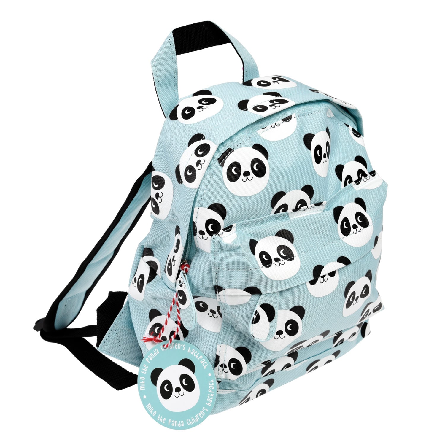 LS-LebenStil Panda Bär Kindergarten Rucksack 28x20cm Blau