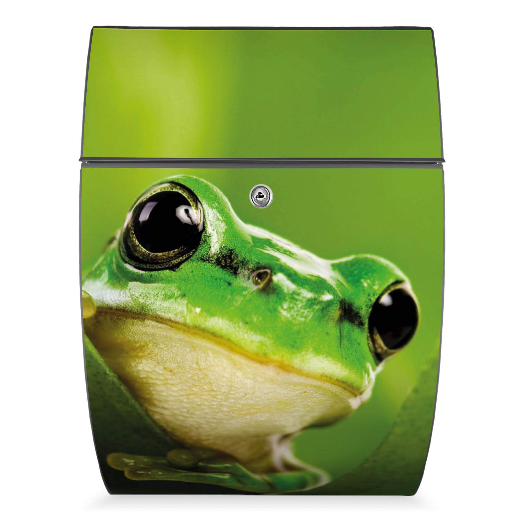 Banjado Riviera Frosch Briefkasten Anthrazit A4