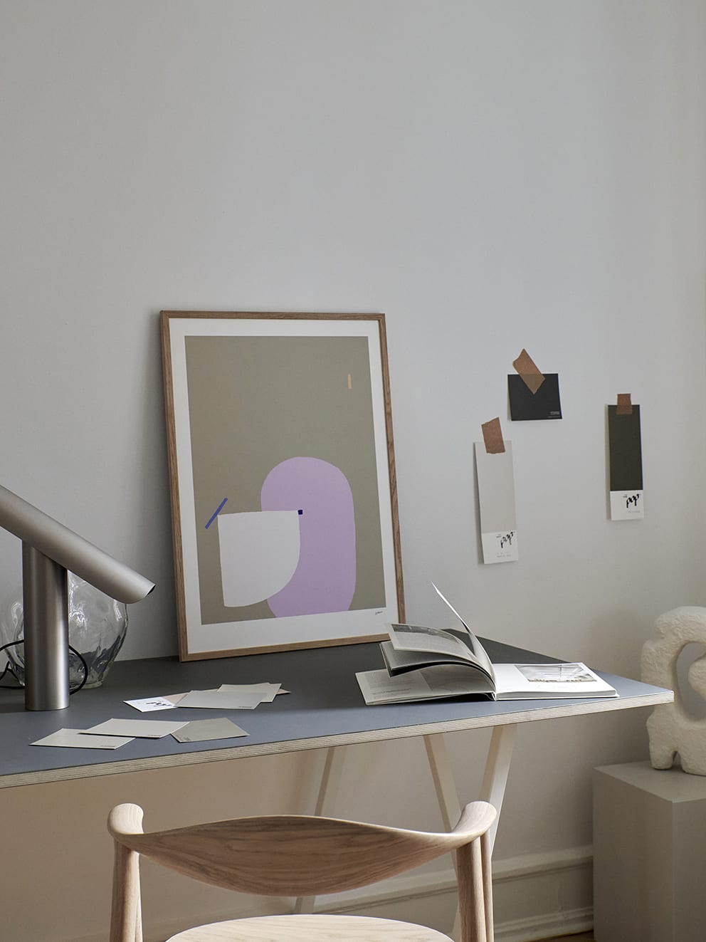 The Poster Club I Like Shapes 08 Poster 30x40 rosa