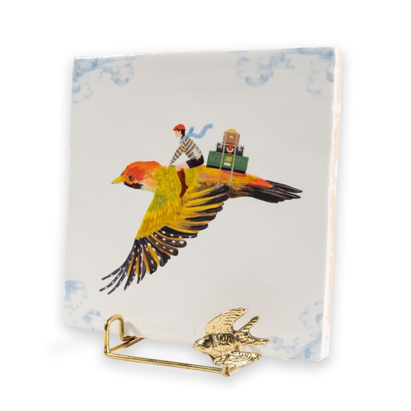 StoryTiles Tile holders Golden Holdie Swallow Fliesenhalter gold