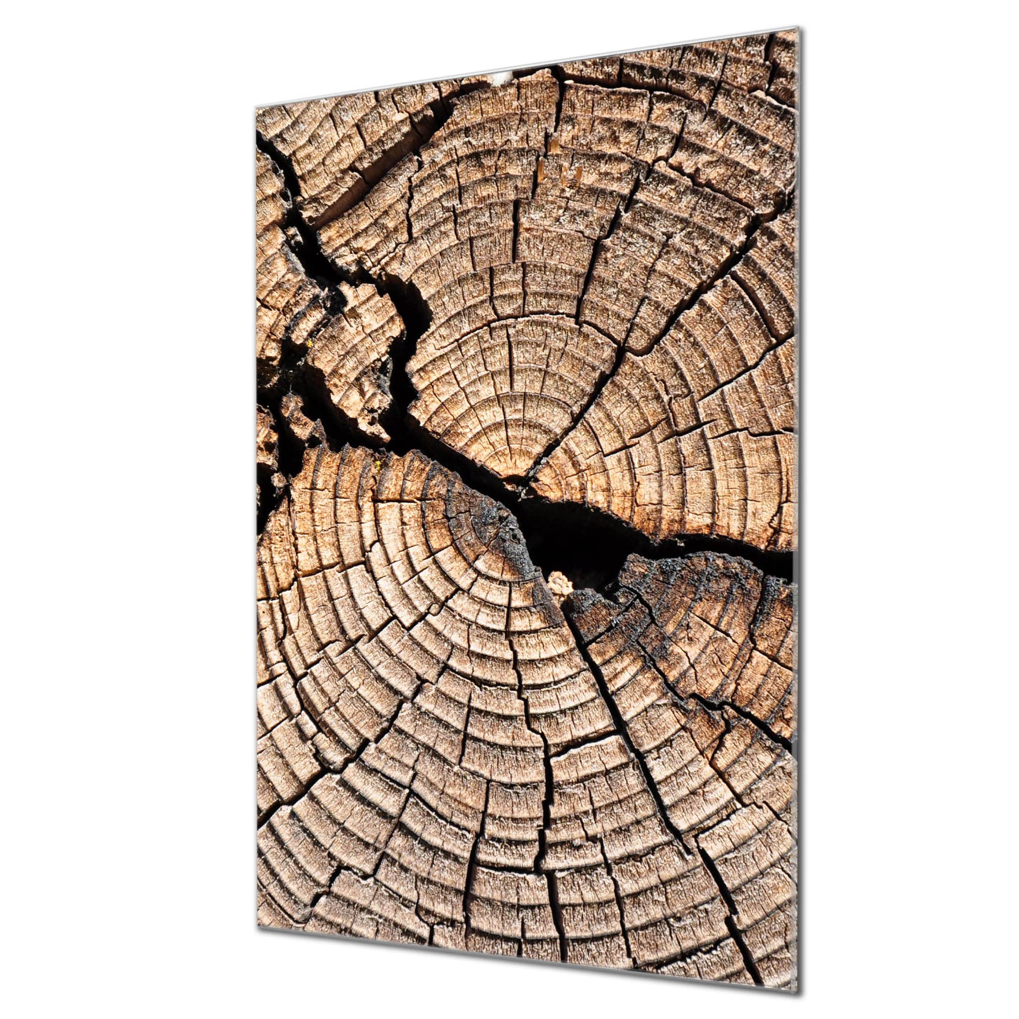 Banjado Magnettafel Holz Glas Magnettafel 40x60cm beschreibbar