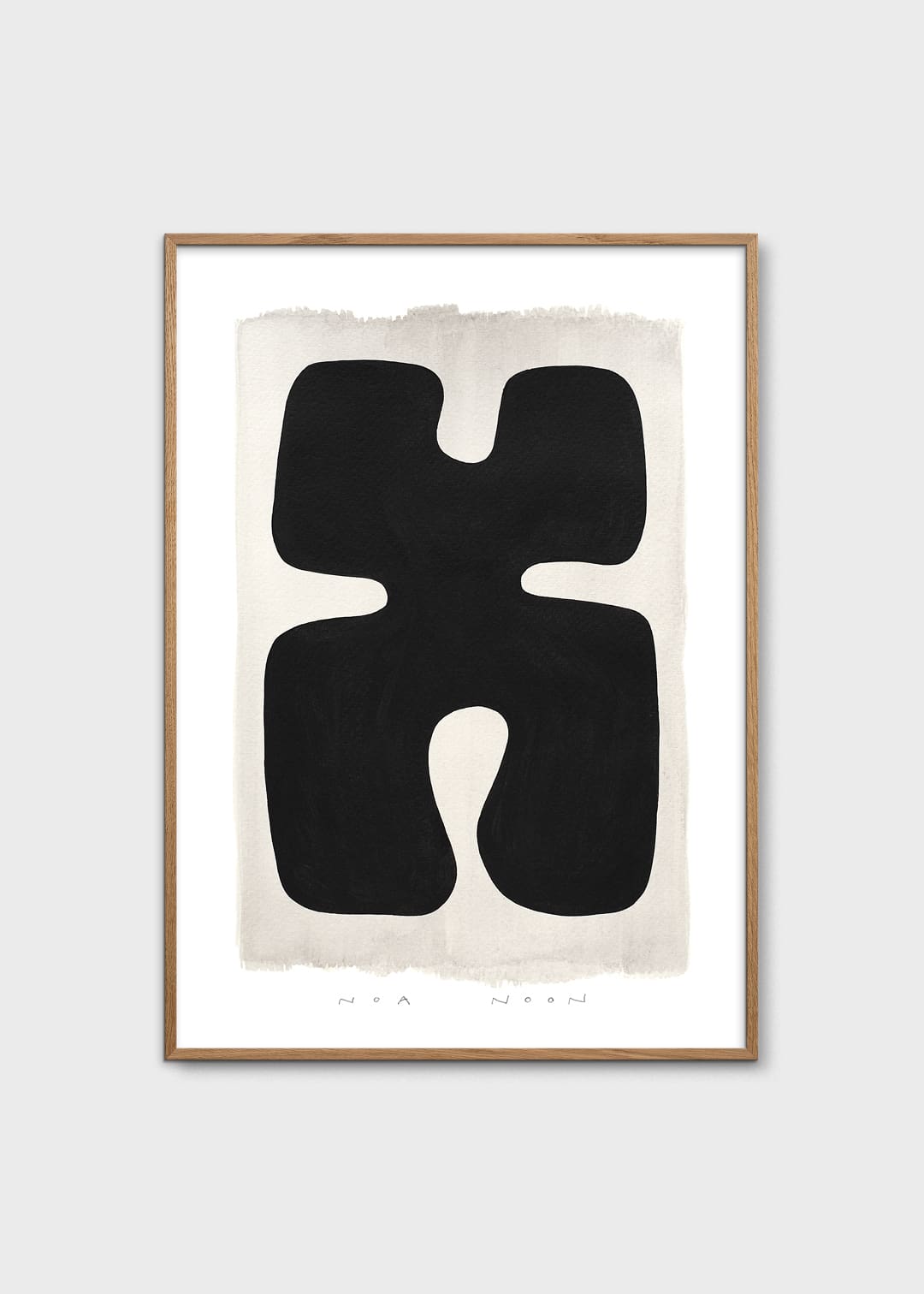 The Poster Club Art Prints Lava Pigments Poster 30x40 Schwarz Weiß