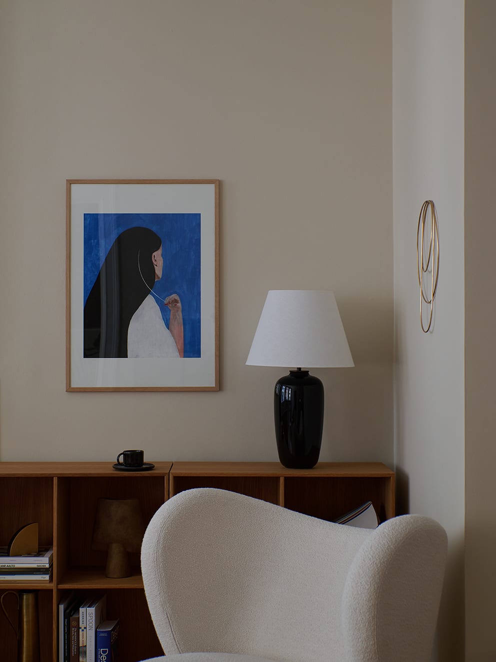 The Poster Club Beautiful Problem Poster 30x40 cm schwarz-blau