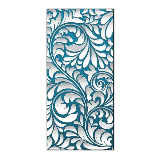 Banjado Magnettafel 37x78cm Magnetpinnwand Opulente Ranke