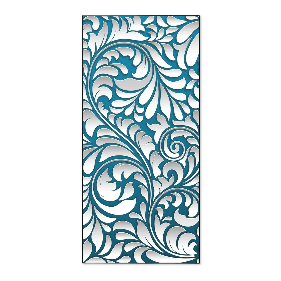 Banjado Magnettafel 37x78cm Magnetpinnwand Opulente Ranke