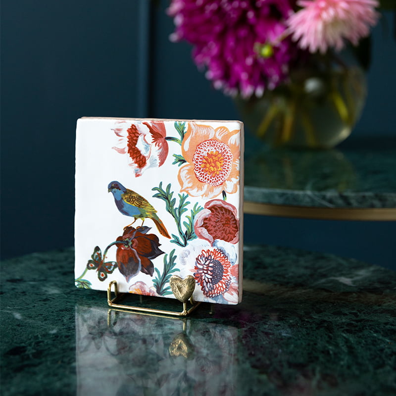 Storytiles Tile Holders Golden Holdie Heart Halter Gold Herz