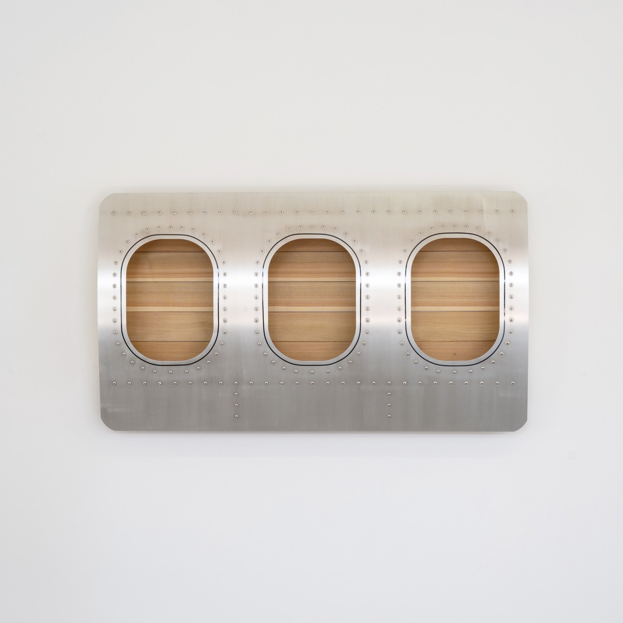 aircraftwindows Wall Bars 3er Wandbar Black Edition Alu
