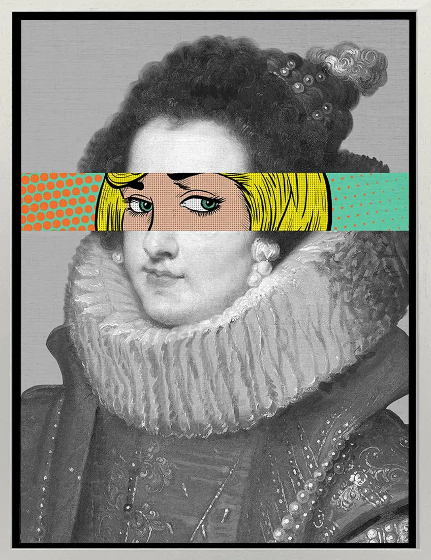 Mineheart Pop Portrait Gentildonna Poster 21x30cm