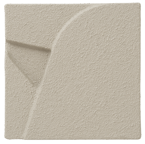 The Poster Club Art Prints Yves Etage 01.01 Relief 20x20 cm beige